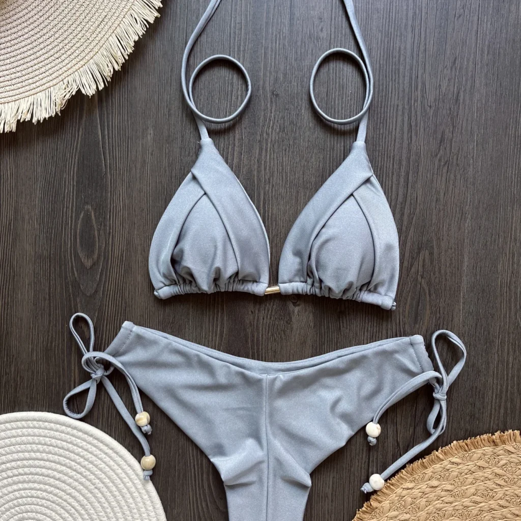 בגד ים אופנתי עם הדפס (משלוח חינם)