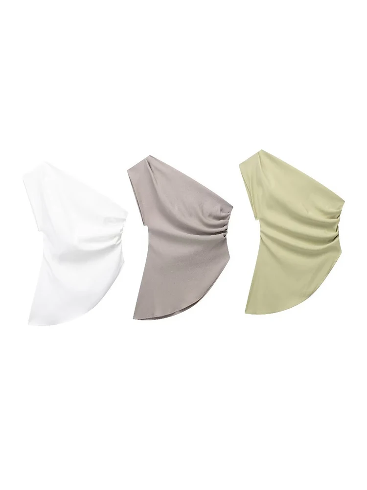 חולצת טי-שירט אסימטרית לנשים (משלוח חינם)