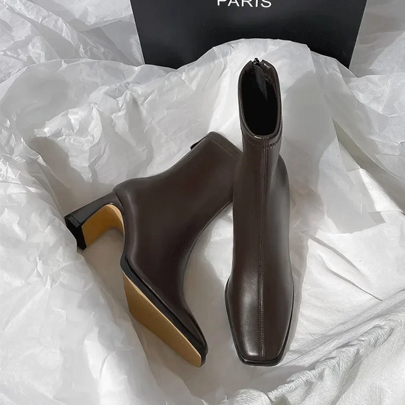 מגפי נשים מבד כותנה חמה בסגנון וינטאג' (משלוח חינם)