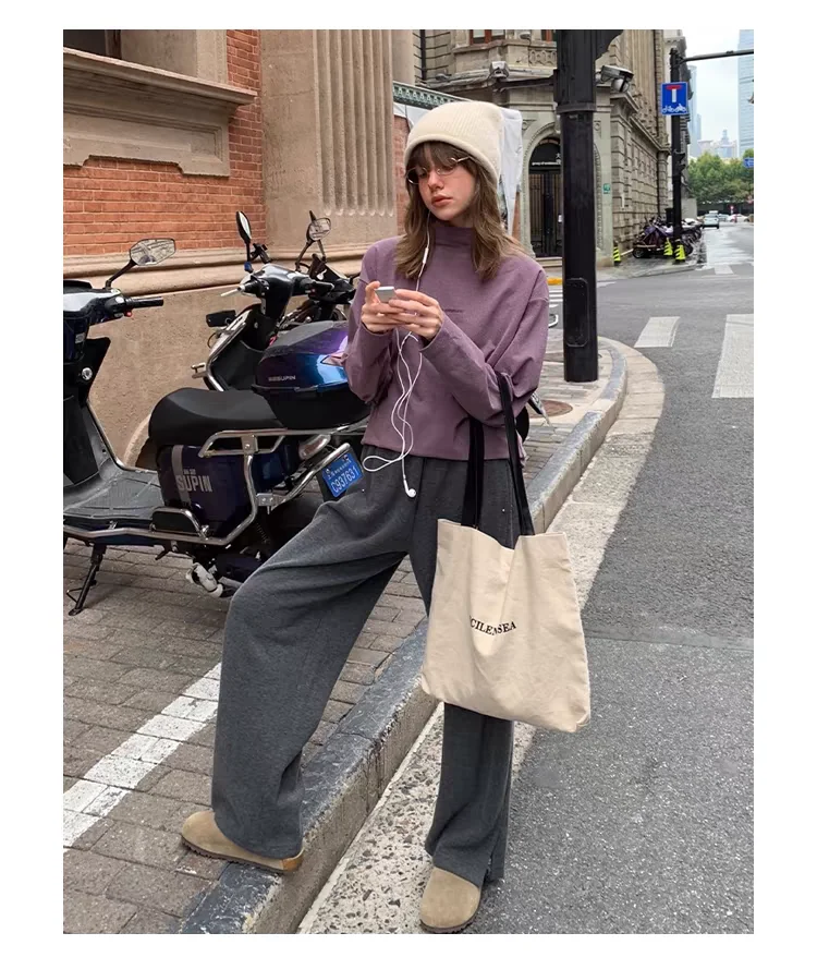 נעלי אופנה רטרו לנשים בצבע אחיד עם סוליית רכה (משלוח חינם)